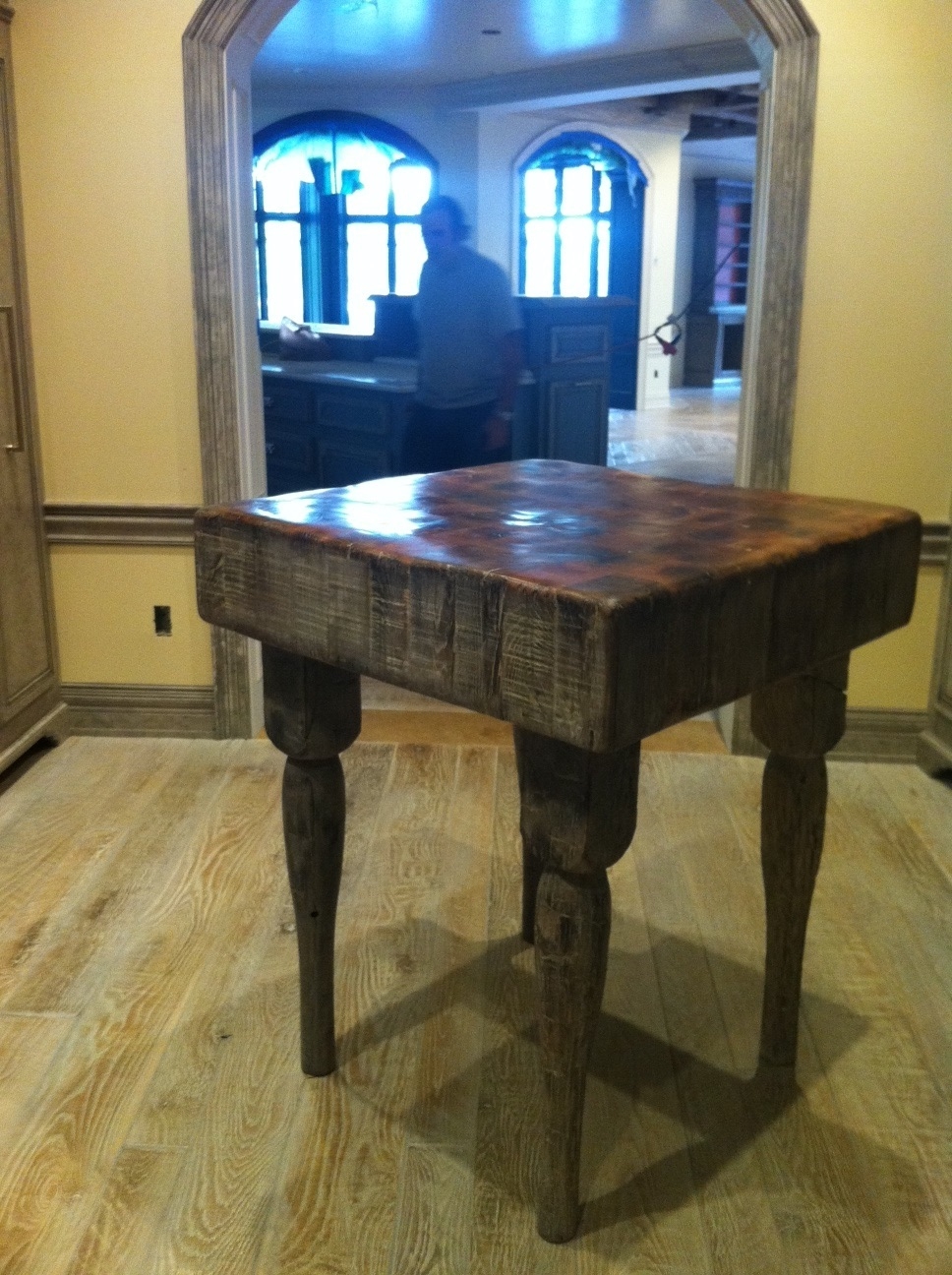 TT003 Dark Reclaimed Butcher Block Archetypal Gallery Wood Floors